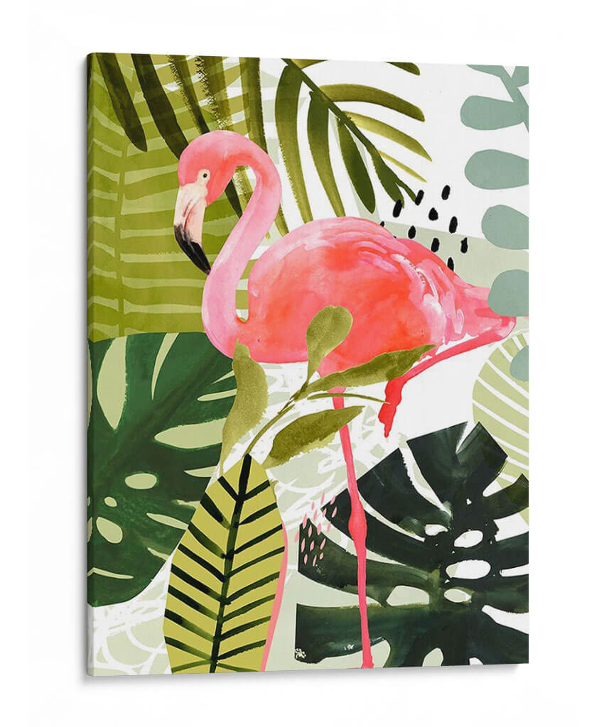 Fail De Flamingo I - Victoria Borges | Cuadro decorativo de Canvas Lab