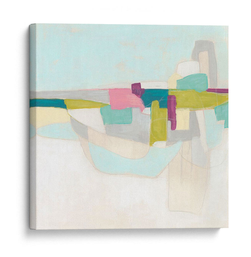 Facet Fields Ii - June Erica Vess | Cuadro decorativo de Canvas Lab