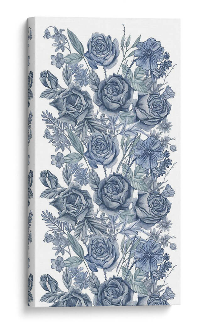 Ice Blue Botanical I - Melissa Wang | Cuadro decorativo de Canvas Lab