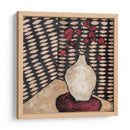 Jarrón Blanco Retro - Judi Bagnato | Cuadro decorativo de Canvas Lab