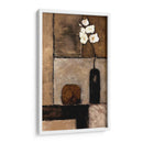 Panel De Orquídeas Terrosas I - Judi Bagnato | Cuadro decorativo de Canvas Lab