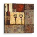 Vino Por Dos Ii - Elizabeth Franklin | Cuadro decorativo de Canvas Lab