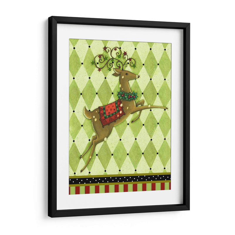 Arlequin Navidad I - Viv Eisner | Cuadro decorativo de Canvas Lab