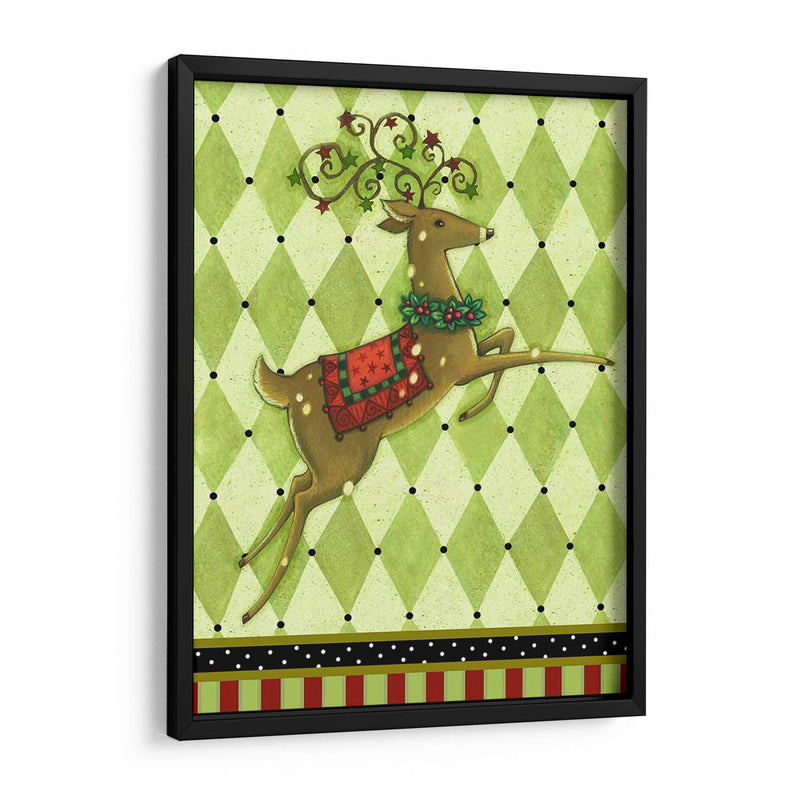 Arlequin Navidad I - Viv Eisner | Cuadro decorativo de Canvas Lab