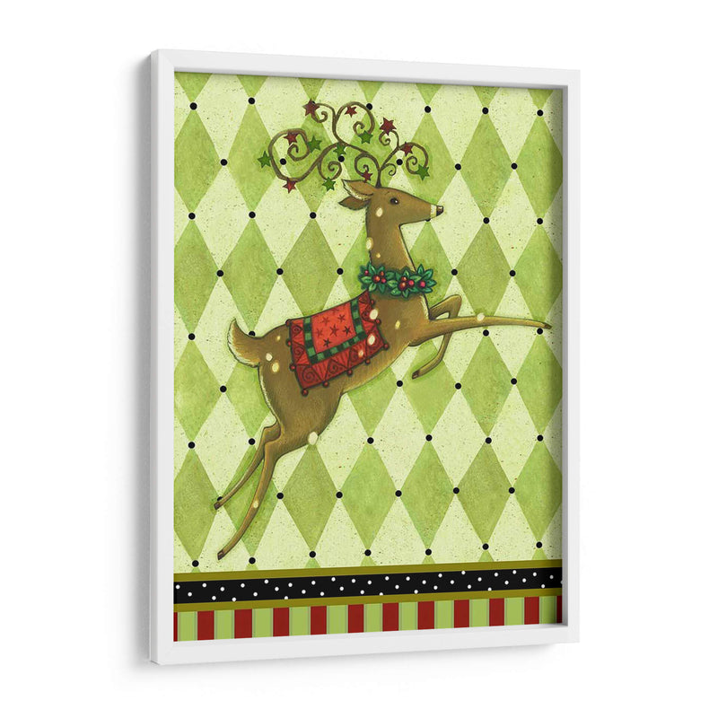 Arlequin Navidad I - Viv Eisner | Cuadro decorativo de Canvas Lab