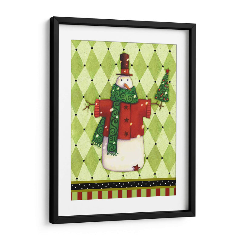 Harlequin Christmas Iii - Viv Eisner | Cuadro decorativo de Canvas Lab