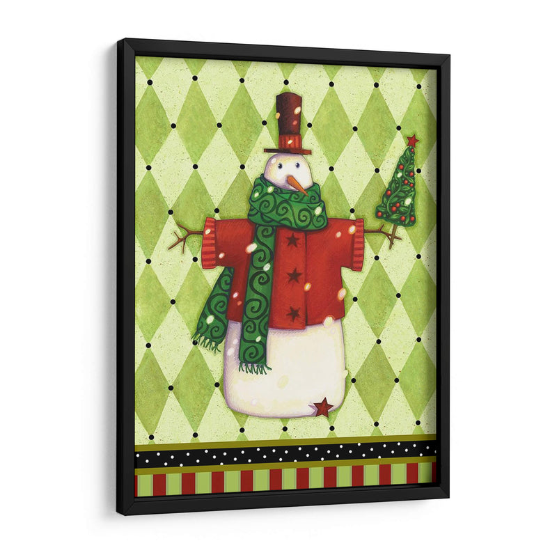 Harlequin Christmas Iii - Viv Eisner | Cuadro decorativo de Canvas Lab