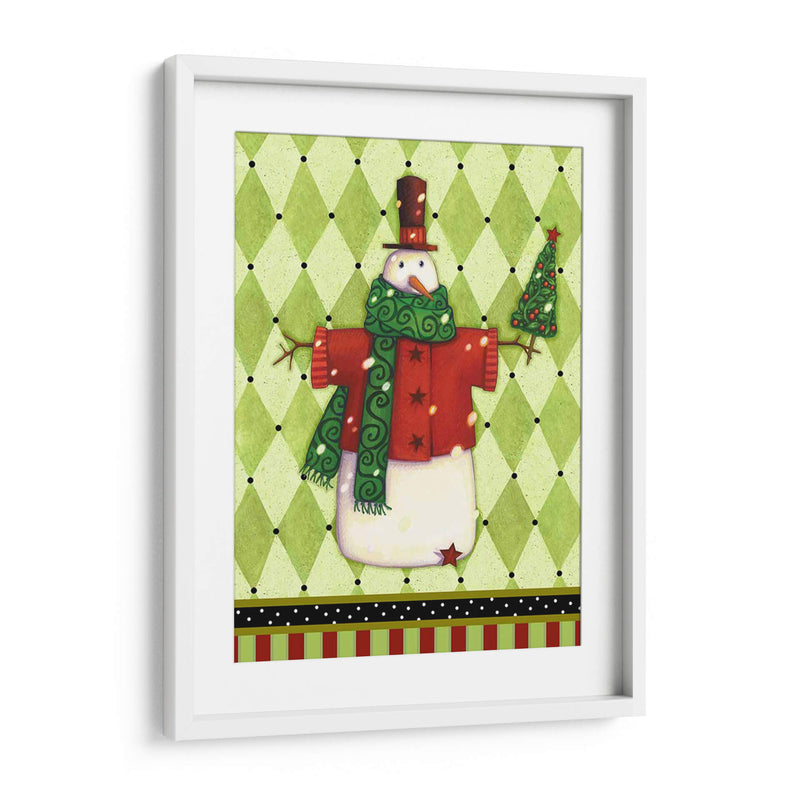 Harlequin Christmas Iii - Viv Eisner | Cuadro decorativo de Canvas Lab