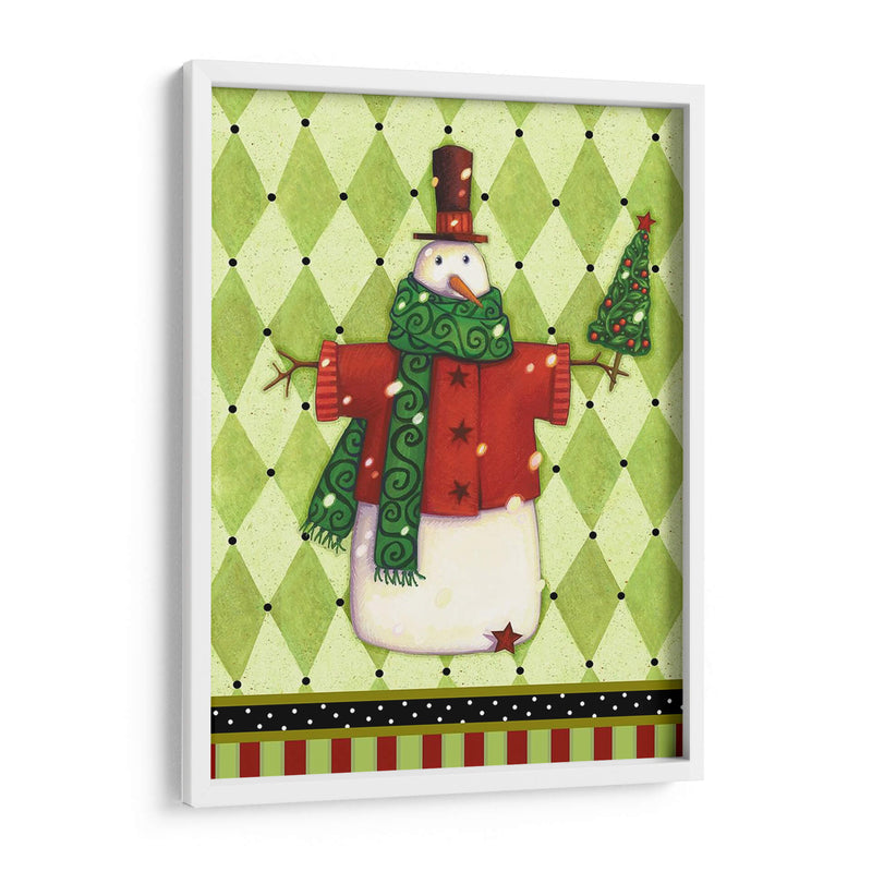 Harlequin Christmas Iii - Viv Eisner | Cuadro decorativo de Canvas Lab