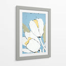 Tulipán Blanco Triptych I - Jade Reynolds | Cuadro decorativo de Canvas Lab