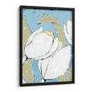 Tulipán Blanco Tríptico Ii - Jade Reynolds | Cuadro decorativo de Canvas Lab