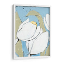 Tulipán Blanco Tríptico Ii - Jade Reynolds | Cuadro decorativo de Canvas Lab