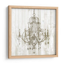 Shiplap Chandelier Ii - Jennifer Goldberger | Cuadro decorativo de Canvas Lab