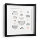 Medio Círculos I - Emma Scarvey | Cuadro decorativo de Canvas Lab