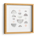 Medio Círculos I - Emma Scarvey | Cuadro decorativo de Canvas Lab