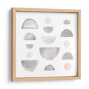 Medio Círculos I - Emma Scarvey | Cuadro decorativo de Canvas Lab