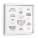 Medio Círculos I - Emma Scarvey | Cuadro decorativo de Canvas Lab