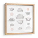 Medio Círculos Ii - Emma Scarvey | Cuadro decorativo de Canvas Lab