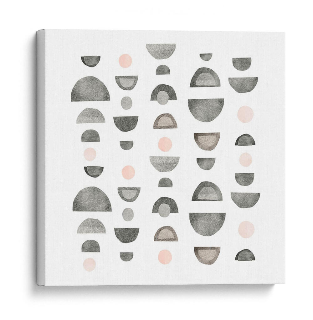 Medio Círculos Iii - Emma Scarvey | Cuadro decorativo de Canvas Lab