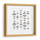 Medio Círculos Iii - Emma Scarvey | Cuadro decorativo de Canvas Lab