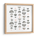 Medio Círculos Iii - Emma Scarvey | Cuadro decorativo de Canvas Lab