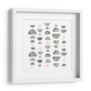 Medio Círculos Iii - Emma Scarvey | Cuadro decorativo de Canvas Lab