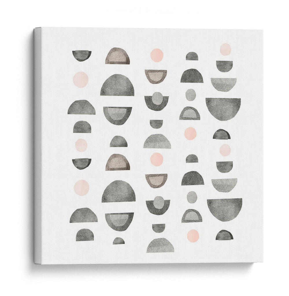 Medio Círculos Iv - Emma Scarvey | Cuadro decorativo de Canvas Lab