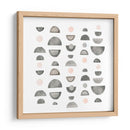 Medio Círculos Iv - Emma Scarvey | Cuadro decorativo de Canvas Lab