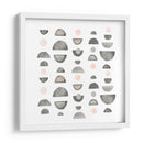 Medio Círculos Iv - Emma Scarvey | Cuadro decorativo de Canvas Lab