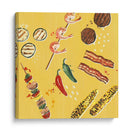 Tirarlo En La Parrilla I - Victoria Borges | Cuadro decorativo de Canvas Lab