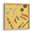 Tirarlo En La Parrilla I - Victoria Borges | Cuadro decorativo de Canvas Lab