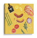 Tirarlo En La Parrilla Ii - Victoria Borges | Cuadro decorativo de Canvas Lab