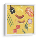 Tirarlo En La Parrilla Ii - Victoria Borges | Cuadro decorativo de Canvas Lab