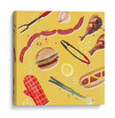 Tirarlo En La Parrilla Iii - Victoria Borges | Cuadro decorativo de Canvas Lab