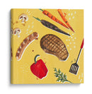 Tirarlo En La Parrilla Iv - Victoria Borges | Cuadro decorativo de Canvas Lab