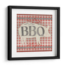 Gingham Barbacoo I - June Erica Vess | Cuadro decorativo de Canvas Lab