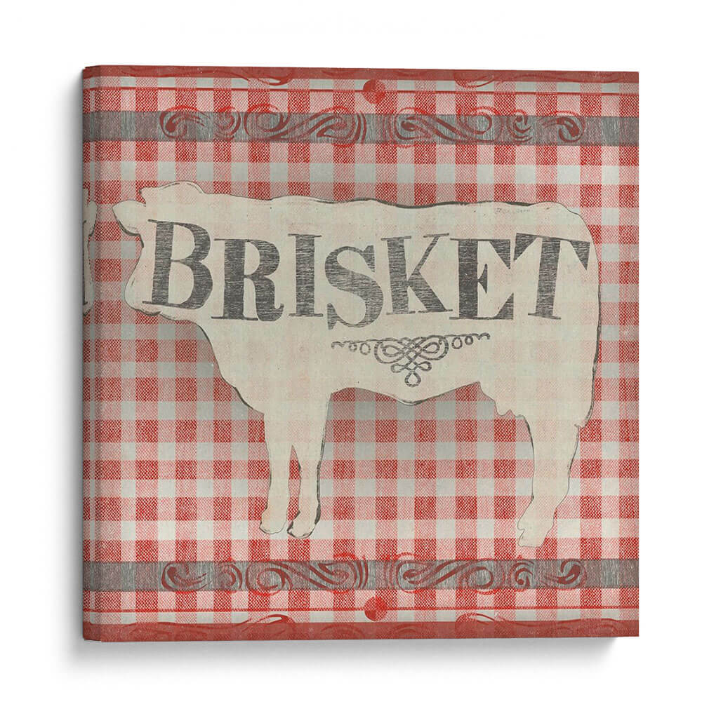 Gingham Bbq Ii - June Erica Vess | Cuadro decorativo de Canvas Lab