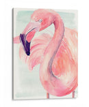 Pastel Flamingo I - Jennifer Paxton Parker | Cuadro decorativo de Canvas Lab