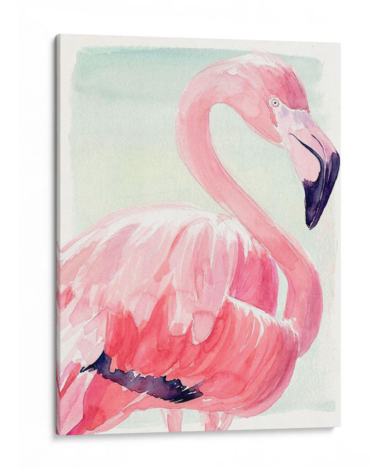 Pastel Flamingo Ii - Jennifer Paxton Parker | Cuadro decorativo de Canvas Lab