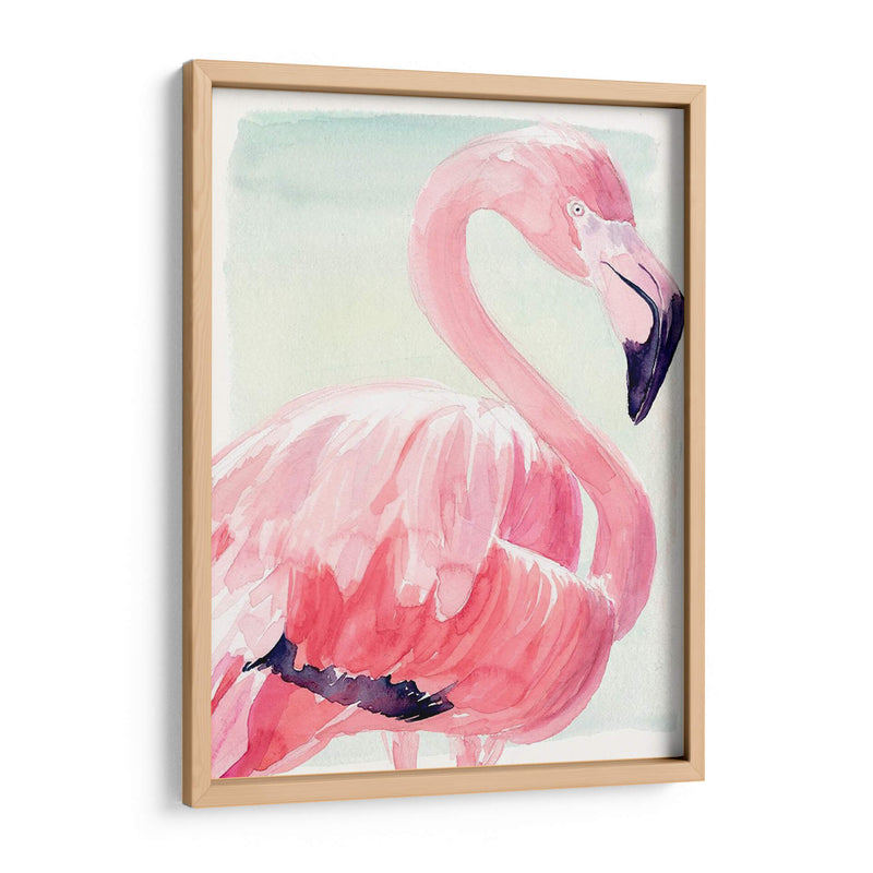 Pastel Flamingo Ii - Jennifer Paxton Parker | Cuadro decorativo de Canvas Lab