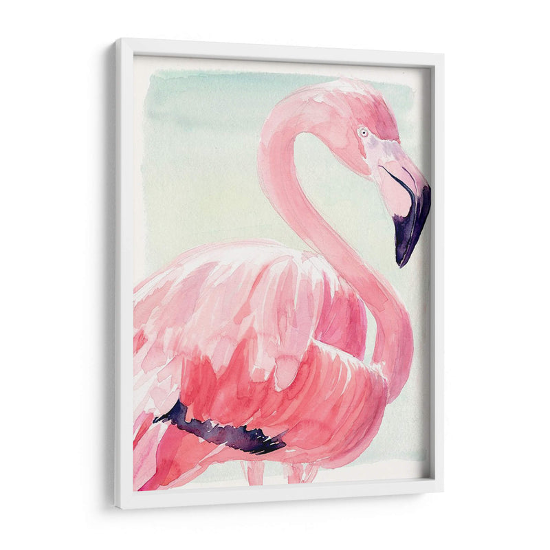 Pastel Flamingo Ii - Jennifer Paxton Parker | Cuadro decorativo de Canvas Lab