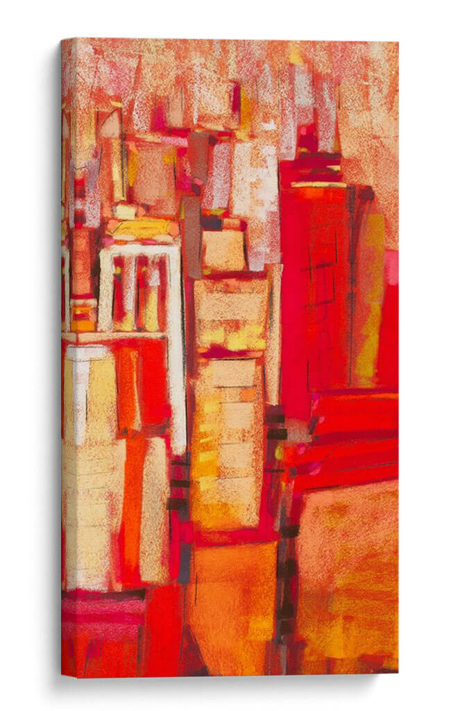 Pink City Sunrise Ii - Jennifer Gardner | Cuadro decorativo de Canvas Lab