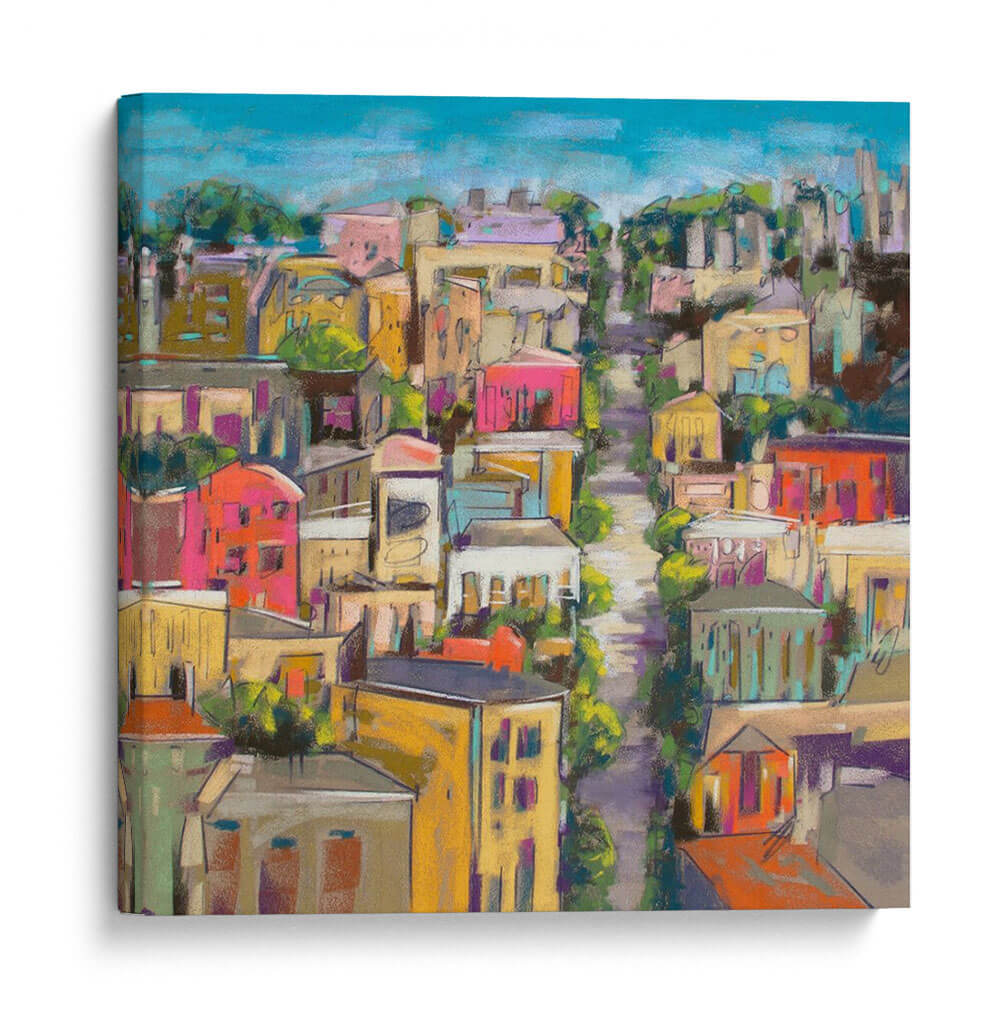 Ciudad Color Ii - Jennifer Gardner | Cuadro decorativo de Canvas Lab