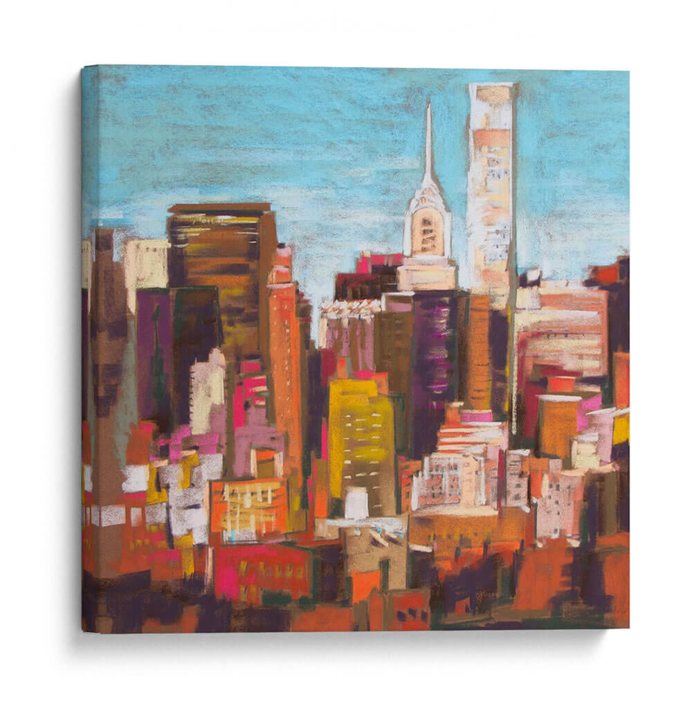 Ciudad Color Iii - Jennifer Gardner | Cuadro decorativo de Canvas Lab