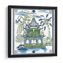 Pagoda Visita I - Melissa Wang | Cuadro decorativo de Canvas Lab