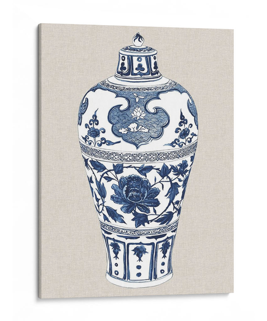 Antiguo Jarrón Chino I - Melissa Wang | Cuadro decorativo de Canvas Lab