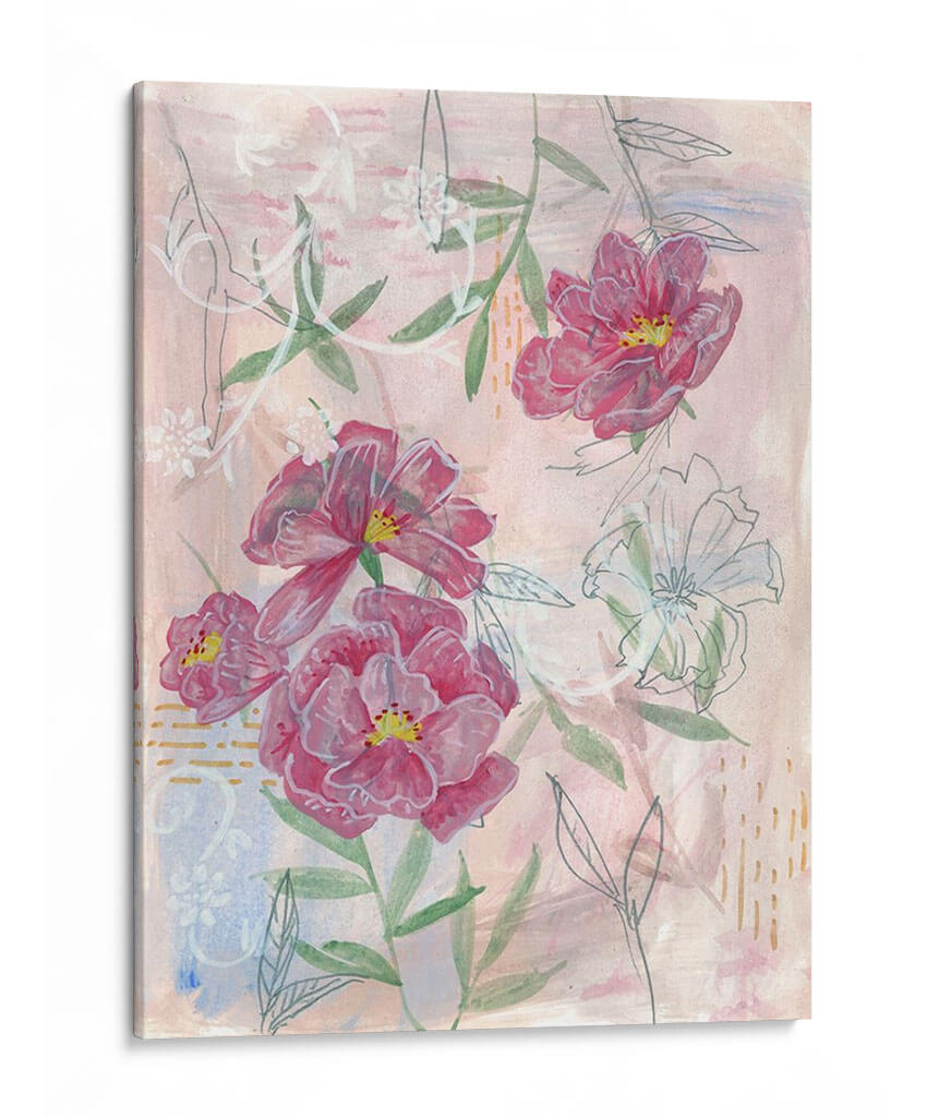Composición De Primavera Ii - Melissa Wang | Cuadro decorativo de Canvas Lab