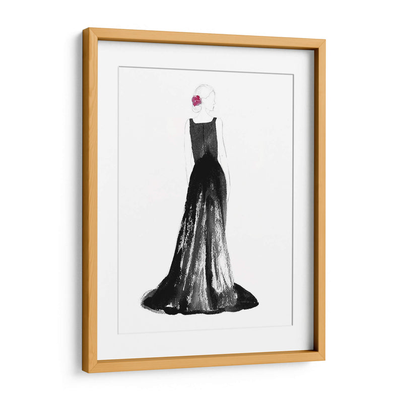 Vestido Negro I - Alicia Ludwig | Cuadro decorativo de Canvas Lab