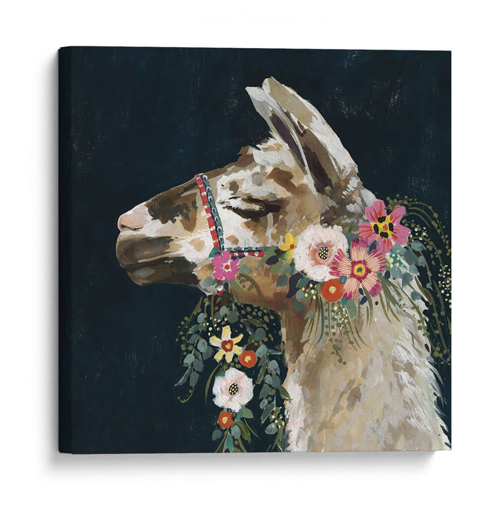Encantador Llama Ii - Victoria Borges | Cuadro decorativo de Canvas Lab