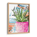 Cebra Suculenta Yo - Jennifer Paxton Parker | Cuadro decorativo de Canvas Lab